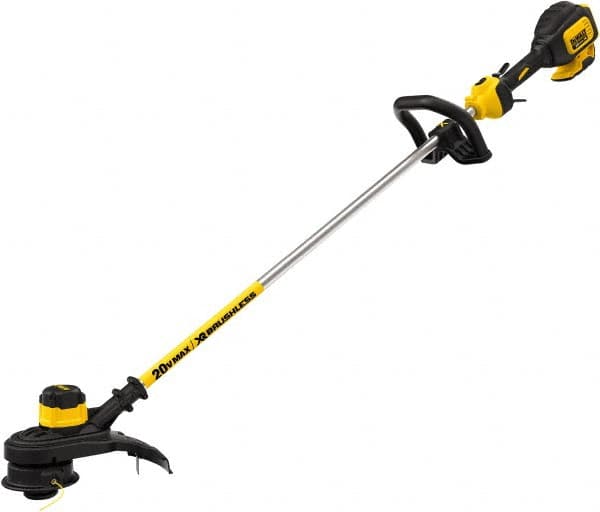 DeWALT - Battery String Trimmer - 13" Cutting Width, 20 Volts - Makers Industrial Supply