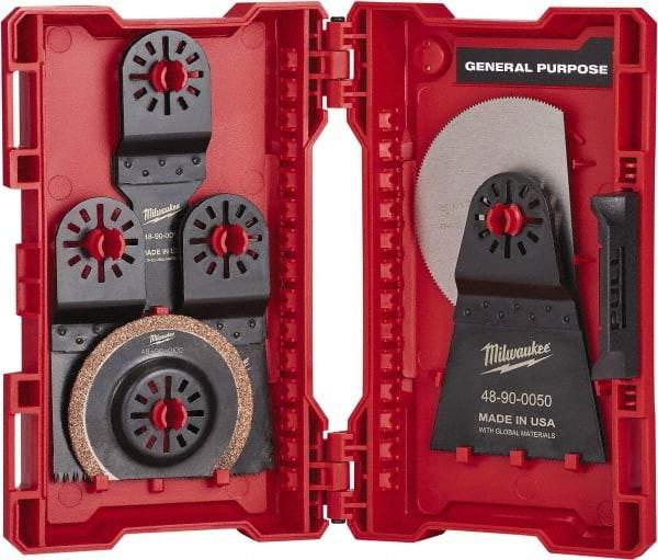 Milwaukee Tool - Rotary Blade Set - Use with Milwaukee Multi-Tool - Makers Industrial Supply