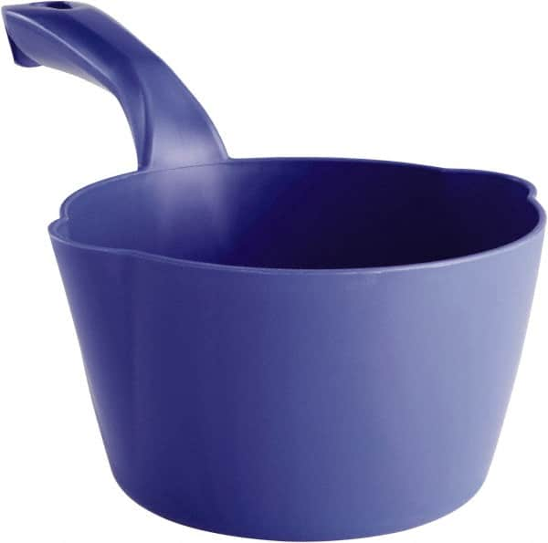 Remco - 32 oz Purple Polypropylene Round Bottom Scoop - 6.8" Wide x 5.3" Deep Bowl, 5-1/2" Handle Length, 11.6" OAL - Makers Industrial Supply