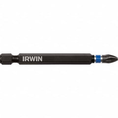 Irwin - Power & Impact Screwdriver Bit Sets Point Type: Phillips Drive Size: 1/4 Hex - Makers Industrial Supply