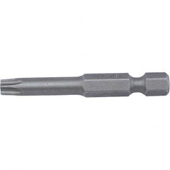 Wiha - T15 Power Bit - 1/4" Drive, 2" OAL - Makers Industrial Supply