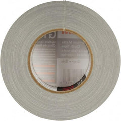 3M - 2" x 50m Gray Gaffers Tape - 11 mil, Rubber Adhesive, Cotton Cloth Backing, Series GT2 - Makers Industrial Supply