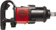 Chicago Pneumatic - 1" Drive, 6,200 RPM, 1,770 Ft/Lb Torque Impact Wrench - D-Handle, 40.4 CFM, 90 psi, 3/8" NPT Inlet - Makers Industrial Supply