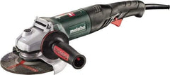 Metabo - 6" Wheel Diam, 9,600 RPM, Corded Angle & Disc Grinder - 5/8-11 Spindle, 120 Volts, 13.2 Amps - Makers Industrial Supply