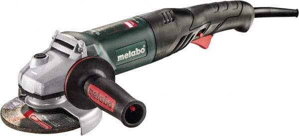 Metabo - 5" Wheel Diam, 11,000 RPM, Corded Angle & Disc Grinder - 5/8-11 Spindle, 120 Volts, 10.2 Amps - Makers Industrial Supply