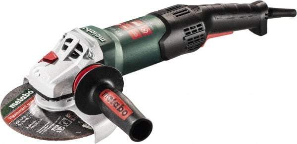 Metabo - 6" Wheel Diam, 9,600 RPM, Corded Angle & Disc Grinder - 5/8-11 Spindle, 120 Volts, 14.6 Amps - Makers Industrial Supply