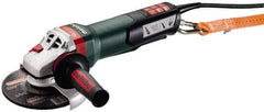 Metabo - 6" Wheel Diam, 9,600 RPM, Corded Angle & Disc Grinder - 5/8-11 Spindle, 120 Volts, 14.5 Amps - Makers Industrial Supply