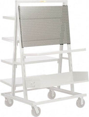 Little Giant - Pegboard Tool Rack - Use with Little Giant Adjustable Tray A-Frame Shelf Trucks - Makers Industrial Supply