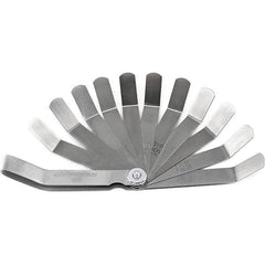 GEARWRENCH - Feeler Gages; Thickness (Decimal Inch): 0.0260 ; Leaf Length (Inch): 3-3/4 ; Material: Steel - Exact Industrial Supply