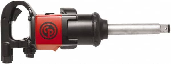 Chicago Pneumatic - 1" Drive, 6,200 RPM, 1,770 Ft/Lb Torque Impact Wrench - D-Handle, 40.4 CFM, 90 psi, 3/8" NPT Inlet - Makers Industrial Supply