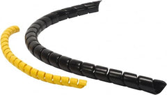 Atlantex - 5" ID Black Spiral Guard Wrap for Hoses - 30' Long, -60 to 175°F - Makers Industrial Supply