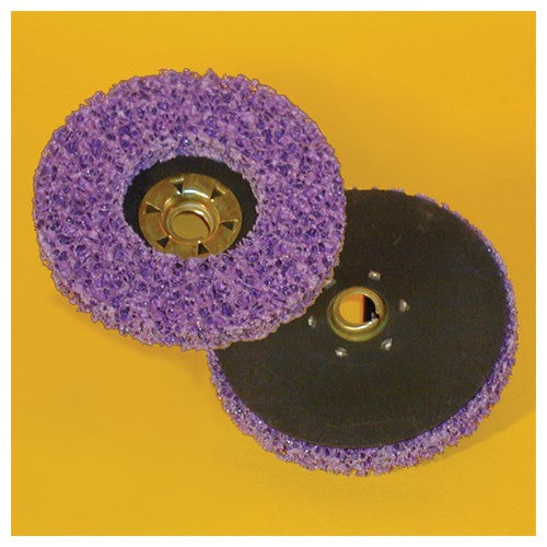 ‎4 1/2 in × 5/8-11 TN Quick-Change Clean & Strip XT Disc SXCS Purple Alt Mfg # 33194 - Makers Industrial Supply