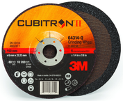9 x 1/4 x 5/8 Type 27 Q/C Depressed Center Wheel-Cubitron II - Makers Industrial Supply