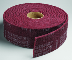 6'' x 30 ft. - Grade A Medium Grit - Scotch-Brite Clean & Finish Non Woven Abrasive Roll - Makers Industrial Supply