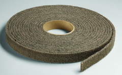 2'' x 30 ft. - Grade A Medium Grit -ium Grit - Scotch-Brite Cut & Polish Non Woven Abrasive Roll - Makers Industrial Supply