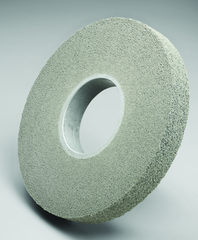 8" - MED Grit - Aluminum Oxide - Convolute EXL Deburring Wheel - Makers Industrial Supply