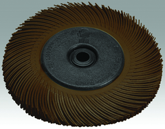 6 x 1" - 50 Grit - Ceramic - Radial Bristle Brush - Makers Industrial Supply