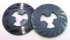 9" - Disc Pad Face Palte - Ribbed - Hard - Makers Industrial Supply