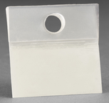 2X2 HANG TAB 1076 CLEAR 10 PAD - Makers Industrial Supply
