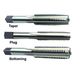 3 Pc. HSS Hand Tap Set (Plug, Taper, Bottoming) - Makers Industrial Supply