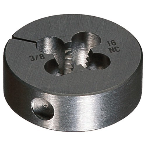 M3x0.5 13/16 OD 710M HSS Round Adjustable Die - Metric - Exact Industrial Supply