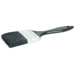 2″ Industrial Varnish Brush, Black China Bristle, 2″ Trim Length, Blue Plastic Handle - Makers Industrial Supply