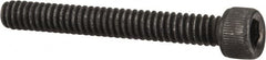 Value Collection - #3-48 UNC Hex Socket Drive, Socket Cap Screw - Alloy Steel, Black Oxide Finish, Fully Threaded, 3/4" Length Under Head - Makers Industrial Supply