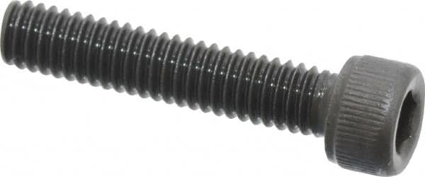 Value Collection - #3-56 UNF Hex Socket Drive, Socket Cap Screw - Alloy Steel, Black Oxide Finish, Fully Threaded, 1/2" Length Under Head - Makers Industrial Supply