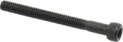 Value Collection - #3-56 UNF Hex Socket Drive, Socket Cap Screw - Alloy Steel, Black Oxide Finish, Partially Threaded, 1" Length Under Head - Makers Industrial Supply