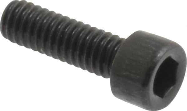 Value Collection - #4-48 UNF Hex Socket Drive, Socket Cap Screw - Alloy Steel, Black Oxide Finish, Fully Threaded, 3/8" Length Under Head - Makers Industrial Supply