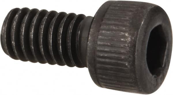 Value Collection - #5-44 UNF Hex Socket Drive, Socket Cap Screw - Alloy Steel, Black Oxide Finish, Fully Threaded, 1/4" Length Under Head - Makers Industrial Supply