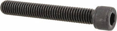 Value Collection - #12-28 UNF Hex Socket Drive, Socket Cap Screw - Alloy Steel, Black Oxide Finish, Partially Threaded, 1-1/2" Length Under Head - Makers Industrial Supply