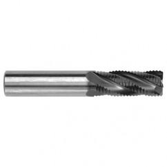 3/4" Dia. - 4" OAL - Bright CBD - Square End Roughing End Mill - 4 FL - Makers Industrial Supply