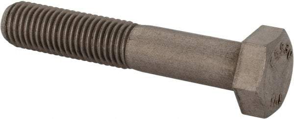 Value Collection - 5/16-24 UNF, 1-3/4" Length Under Head Hex Head Cap Screw - Partially Threaded, Grade 18-8 Stainless Steel, Uncoated, 1/2" Hex - Makers Industrial Supply