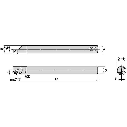 FSRI312350R STEEL SHANK BORING BAR - Exact Industrial Supply