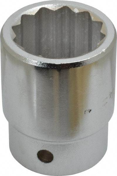 Blackhawk by Proto - 1-1/4", 3/4" Drive, Standard Hand Socket - 12 Points, 2-5/16" OAL - Makers Industrial Supply