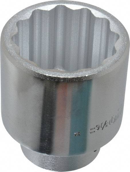 Blackhawk by Proto - 1-13/16", 3/4" Drive, Standard Hand Socket - 12 Points, 2-29/32" OAL - Makers Industrial Supply