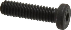 Value Collection - #8-32 UNC Hex Socket Drive, Low Socket Cap Screw - Alloy Steel, Black Oxide Finish, Fully Threaded, 5/8" Length Under Head - Makers Industrial Supply