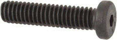 Value Collection - #8-32 UNC Hex Socket Drive, Low Socket Cap Screw - Alloy Steel, Black Oxide Finish, Fully Threaded, 3/4" Length Under Head - Makers Industrial Supply