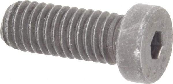 Value Collection - 3/8-16 UNC Hex Socket Drive, Low Socket Cap Screw - Alloy Steel, Black Oxide Finish, Fully Threaded, 1" Length Under Head - Makers Industrial Supply