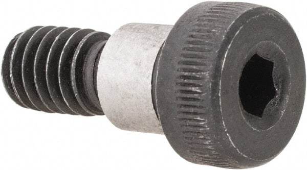 Value Collection - 3/8" Shoulder Diam x 5/16" Shoulder Length, 5/16-18 UNC, Hex Socket Shoulder Screw - 4140 Alloy Steel, Uncoated, 1/4" Head Height x 9/16" Head Diam - Makers Industrial Supply