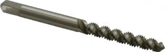 Cleveland - #10-32 UNF 3 Flute 2B Plug Spiral Flute Tap - High Speed Steel, Bright Finish, 2-3/8" OAL, Right Hand Flute, Right Hand Thread, H3, Series 1093/1094 - Makers Industrial Supply