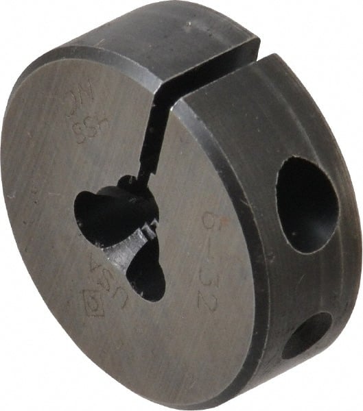 Cle-Line - #6-32 UNC High Speed Steel Round Adjustable Die - Makers Industrial Supply