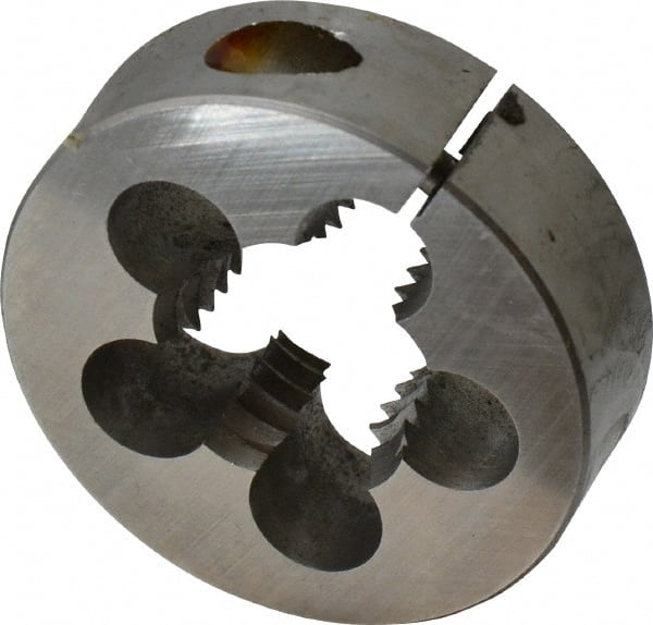 Cle-Line - 7/8-9 UNC High Speed Steel Round Adjustable Die - Makers Industrial Supply