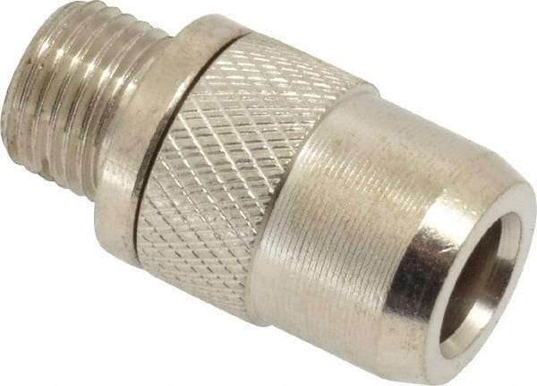 Value Collection - Blow Gun Air Chuck - 1/8 Thread, 1.2" Hose Length - Makers Industrial Supply