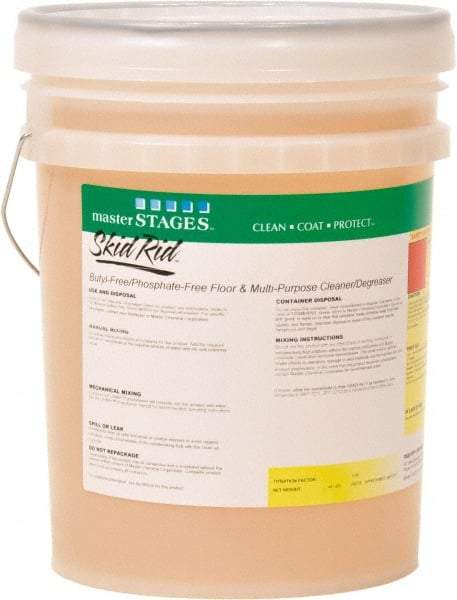 Master Fluid Solutions - 5 Gal Bucket Cleaner/Degreaser - Liquid, Butyl-Free, Phosphate-Free, Low Odor - Makers Industrial Supply