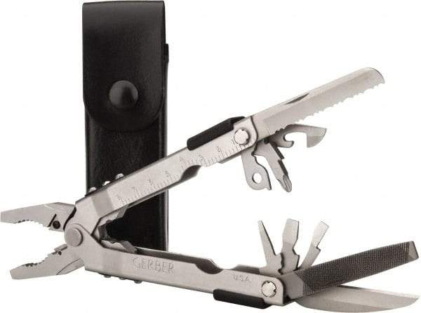 Gerber - 14 Piece, Multi-Tool Set - 6" OAL, 4-29/32" Closed Length - Makers Industrial Supply