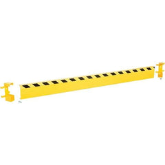 Vestil - 96' Long x 8" High, Rail System Channel Guard - 95 Lb - Makers Industrial Supply