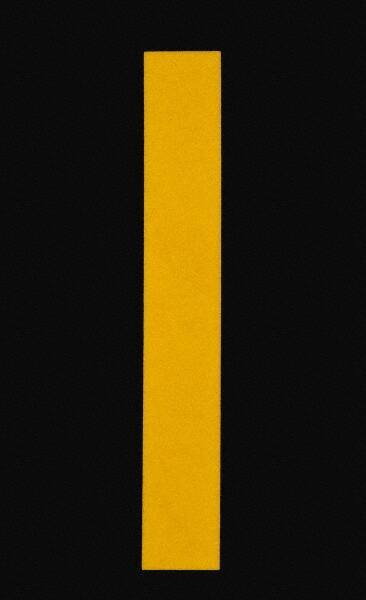 Made in USA - Letter Label - Legend: I, English, Yellow & Black - Makers Industrial Supply