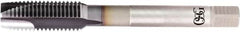 OSG - 13/16-20 UNEF, 3 Flute, V Finish, Powdered Metal Spiral Point Tap - Plug Chamfer, Right Hand Thread, 125mm OAL, 33.9mm Thread Length, 0.697" Shank Diam, 2B Class of Fit, Series 16515 - Exact Industrial Supply